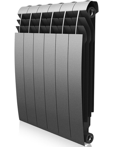 Биметаллический радиатор Royal Thermo BiLiner Silver Satin 500 х6