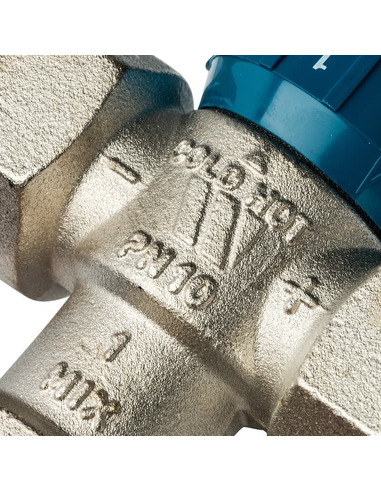 Термостатический смесительный клапан Watts AM63C AQUAMIX 25-50°C, 1" ВР, Kvs 2,1