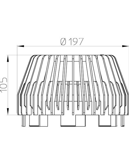 Листвоуловитель HL195