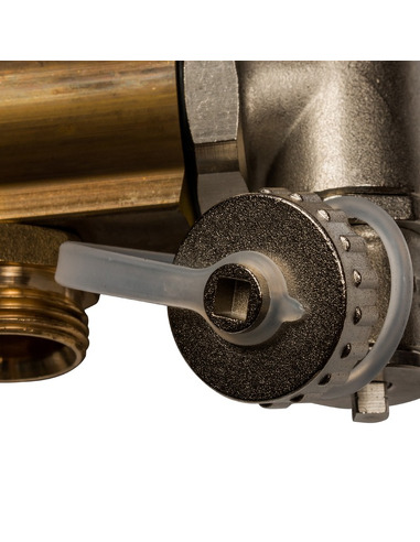 Коллектор STOUT из латуни в сборе без расходомеров 6 вых.