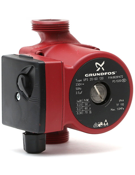 Насос циркуляционный Grundfos UPS 25-60 130