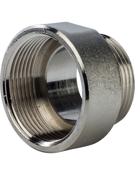 Переходник никелированный STOUT 1 1/2"х1 1/4" ВР-НР