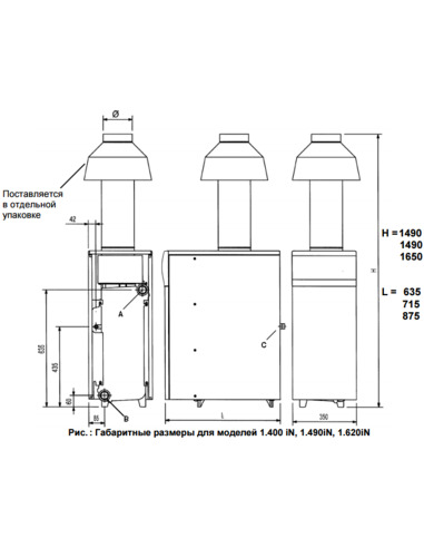 Газовый котел BAXI SLIM 1.400 iN