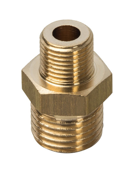 Ниппель переходной STOUT 1/4"х1/8" НР Ниппель переходной STOUT 1/4"х1/8" НР