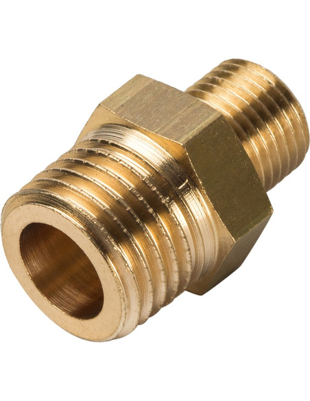 Ниппель переходной STOUT 1/4"х1/8" НР Ниппель переходной STOUT 1/4"х1/8" НР