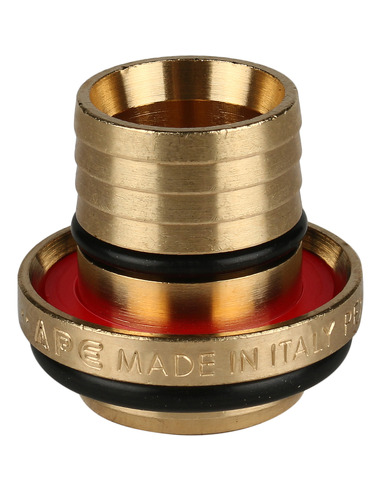 Угольник STOUT 26x3/4" НР для металлопластиковых труб обжим