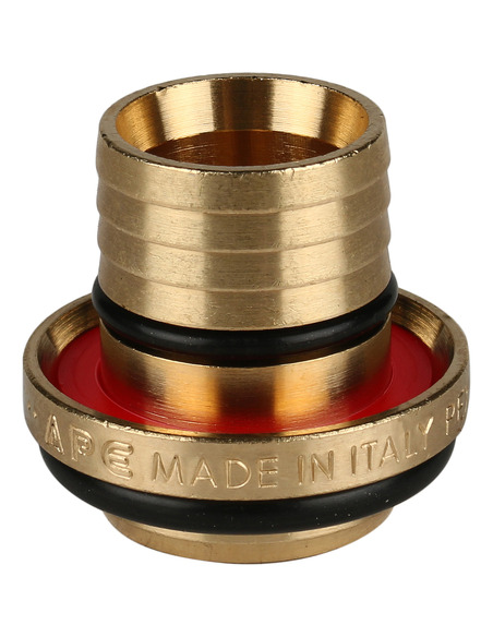 Угольник STOUT 26x3/4" НР для металлопластиковых труб обжим