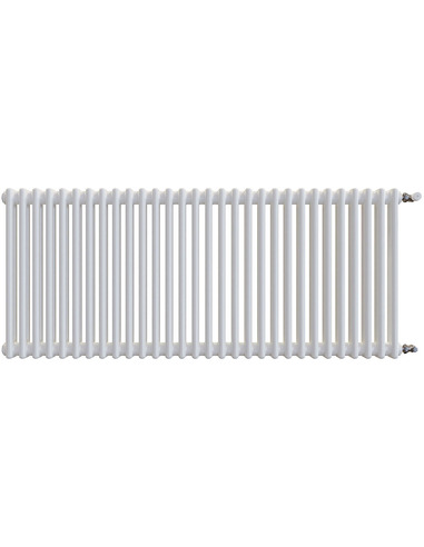 Радиатор трубчатый Zehnder Charleston 2056/30 1270/7610 1/2" RAL9016 (кроншт. в компл.)