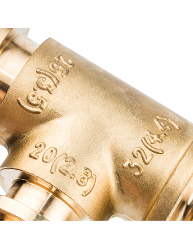 Тройник переходной STOUT 32x20x25 для труб из сшитого полиэтилена