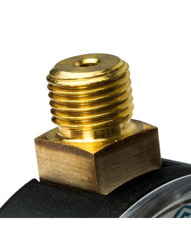 Манометр STOUT 63 мм, 1/4", 0-6 бар, радиальный