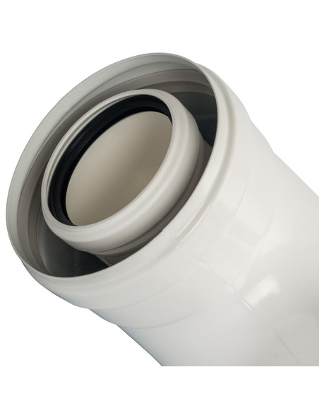 Адаптер котла STOUT Ø60/100 - 90° (Baxi,Viessmann) конденсац.