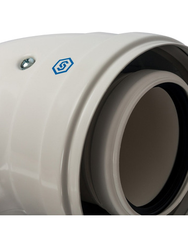 Адаптер котла STOUT Ø60/100 - 90° (Baxi,Viessmann) конденсац.
