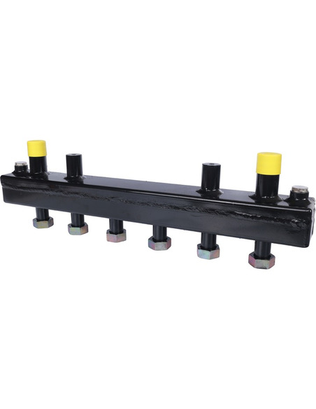 Распределительный коллектор STOUT 3 контура DN 20 с гидроразделителем