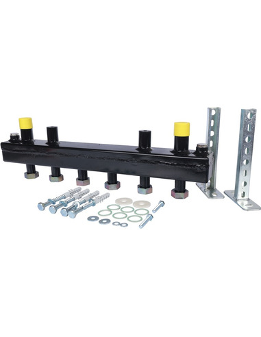 Распределительный коллектор STOUT 3 контура DN 20 с гидроразделителем