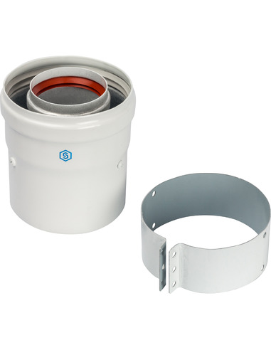 Адаптер котла STOUT Ø60/100 вертикальный (Vaillant, Protherm NEW)