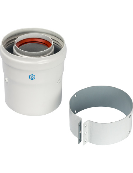 Адаптер котла STOUT Ø60/100 вертикальный (Vaillant, Protherm NEW)