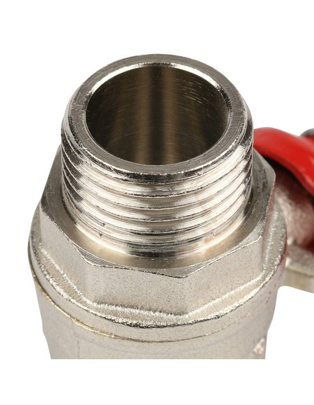 Кран шаровой STOUT стандартнопроходной 1/2" ВР-НР (рычаг)