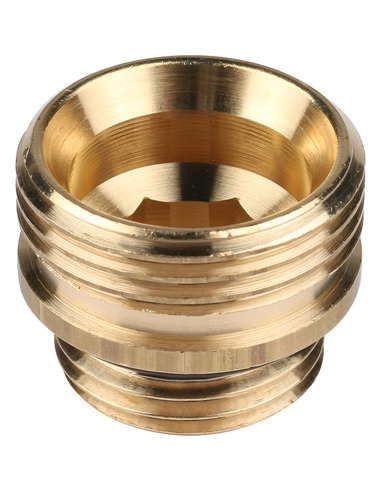 Блок шаровых кранов РЕХАУ G1/2" x G3/4" прямой с соединительным ниппелем