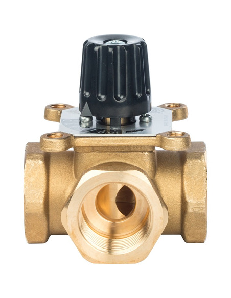 Клапан трехходовой смесительный STOUT 1" ВР, Kvs 12