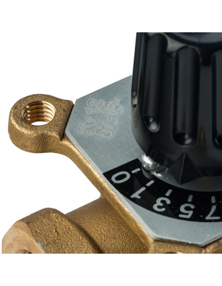 Клапан трехходовой смесительный STOUT 1" ВР, Kvs 12