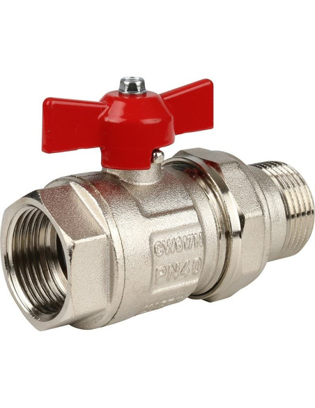 Кран шаровой ITAP IDEAL 098 1" со сгоном (бабочка) Кран шаровой ITAP IDEAL 098 1" со сгоном (бабочка)