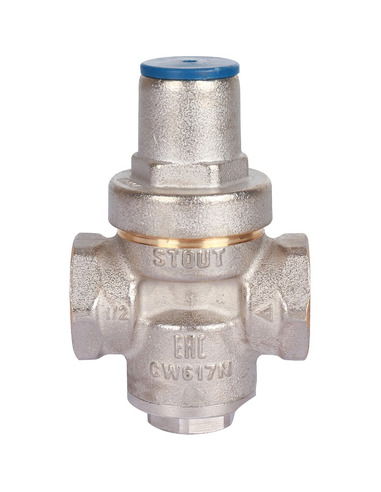 Редуктор давления STOUT 1/2" поршневой