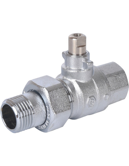 Кран шаровой STOUT 2-ходовой зональный 1/2" со сгоном