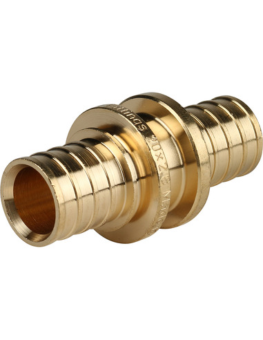 Муфта STOUT 20х20 для труб из сшитого полиэтилена