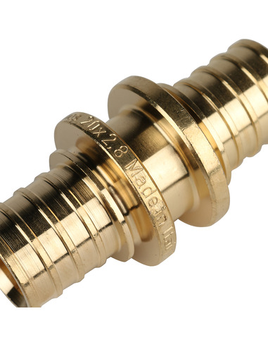 Муфта STOUT 20х20 для труб из сшитого полиэтилена