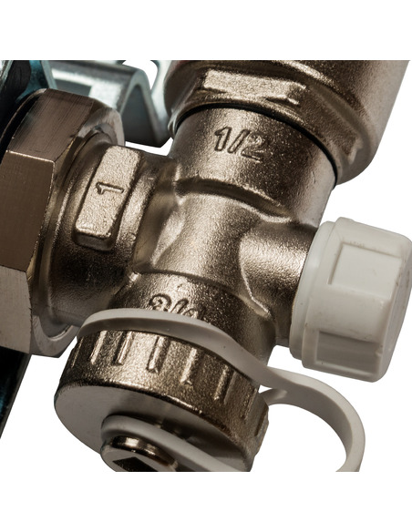 Коллектор STOUT из нержавеющей стали в сборе с расходомерами 8 вых.