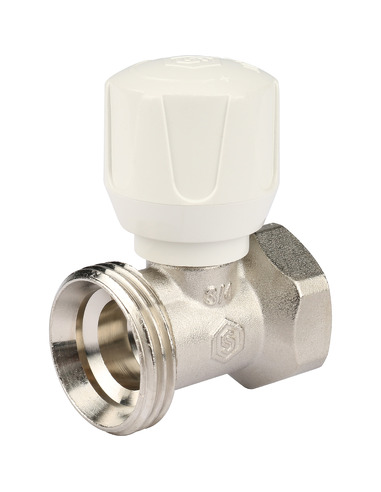 Клапан ручной терморегулирующий STOUT 3/4" прямой