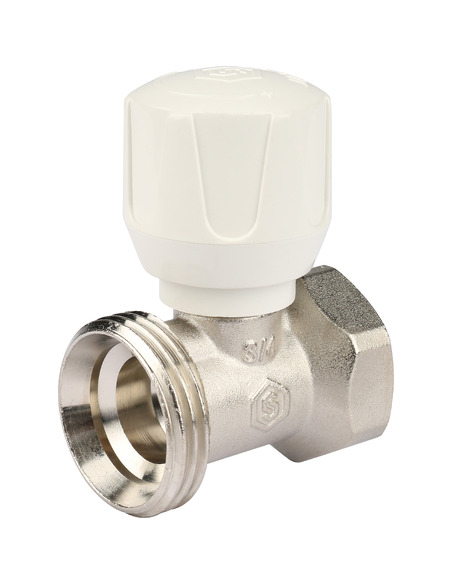 Клапан ручной терморегулирующий STOUT 3/4" прямой