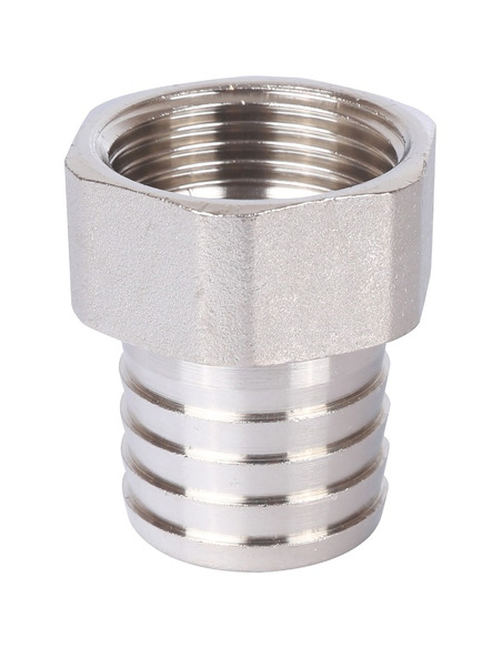 Штуцер никелированный STOUT 1"х30 ВР 