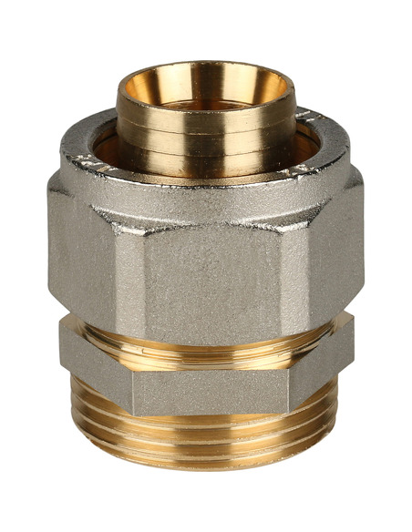 Переходник STOUT 32x1 1/4" НР для металлопластиковых труб обжим