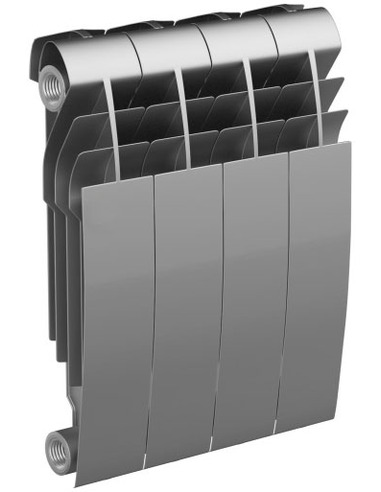 Биметаллический радиатор Royal Thermo BiLiner Silver Satin 350 х4