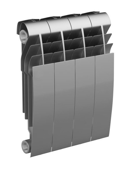 Биметаллический радиатор Royal Thermo BiLiner Silver Satin 350 х4