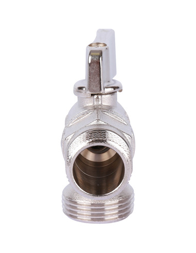 Кран шаровой угловой STOUT 1/2"х3/4" НР-НР