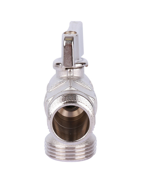 Кран шаровой угловой STOUT 1/2"х3/4" НР-НР Кран шаровой угловой STOUT 1/2"х3/4" НР-НР