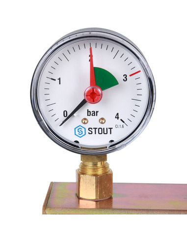 Группа безопасности котла STOUT 3 бар до 50 кВт в теплоизоляции