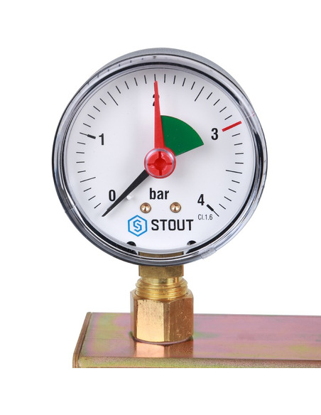 Группа безопасности котла STOUT 3 бар до 50 кВт в теплоизоляции