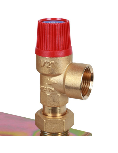 Группа безопасности котла STOUT 3 бар до 50 кВт в теплоизоляции