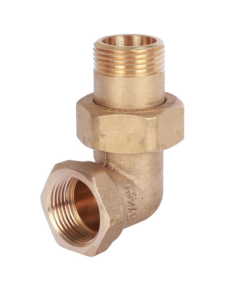 Разъемное соединение "американка" STOUT 3/4" ВР-НР угловое (o-ring)