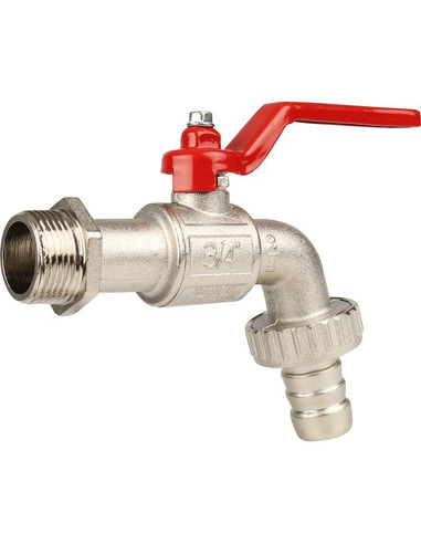 Кран шаровой ITAP GAR 166 3/4" со штуцером (рычаг)