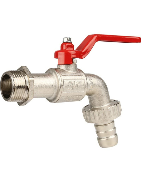 Кран шаровой ITAP GAR 166 3/4" со штуцером (рычаг)