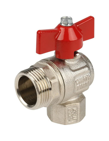 Кран шаровой ITAP IDEAL 298 1/2" угловой со сгоном (бабочка)