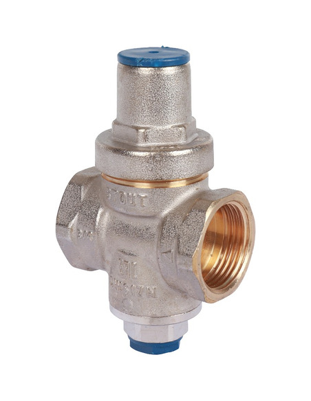 Редуктор давления STOUT 3/4" поршневой с выходом под манометр new