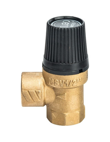 Клапан предохранительный STOUT 1/2"х1/2" 6 бар