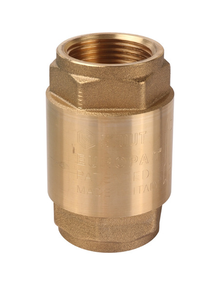 Клапан обратный STOUT 1" с металлическим седлом