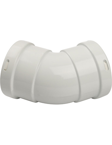 Отвод STOUT Ø80 - 45° м/м