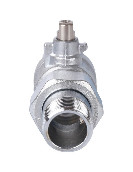 Кран шаровой STOUT 2-ходовой зональный 3/4" со сгоном